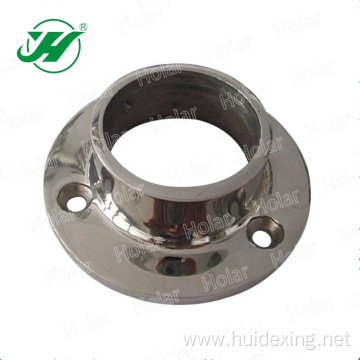 Stainless steel railing balustrade floor flanges